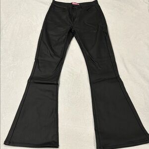 BRAND NEW Edikted Black Flare Wide-Leg Jeans